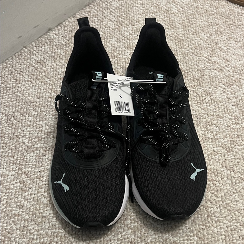 Women’s Puma Black Running Shoes Size 8 - NWT